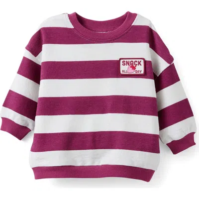 Cotton On Kids Tyla Knit Sweatshirt In Purple
