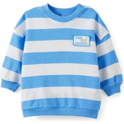 Cotton On Kids Tyla Knit Sweatshirt In Blue