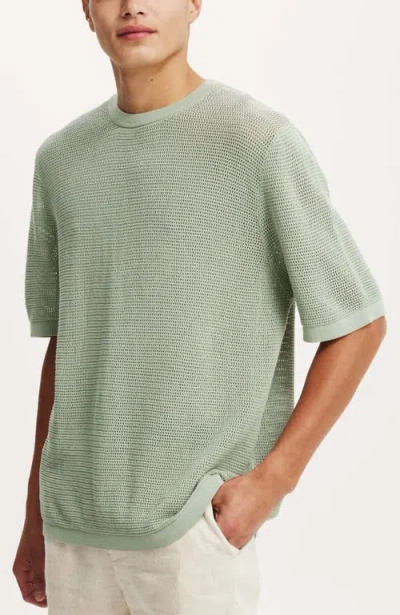 Cotton On Knit Tee In Seafoam