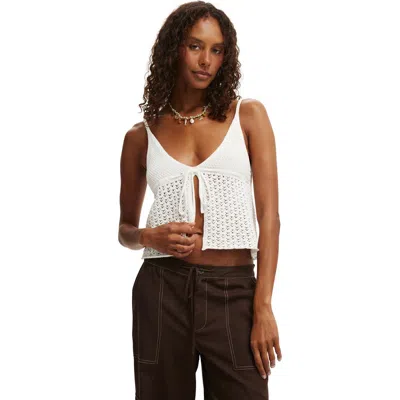 Cotton On Knit Tie Up Cami