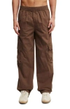 Cotton On Knox Baggy Cargo Pant In Chocolate Brown