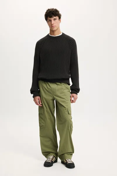 Cotton On Knox Baggy Cargo Pant In Forest