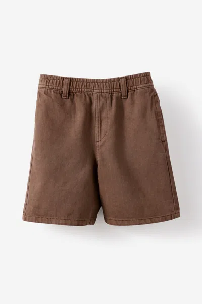 Cotton On Kids' Koby Pull On Short In Brown