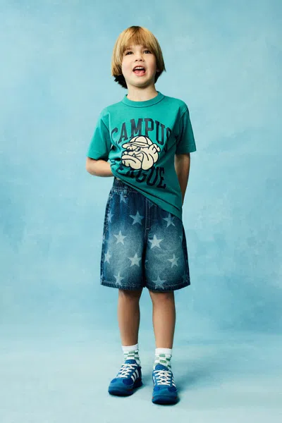 Cotton On Kids' Koby Pull On Short In Blue