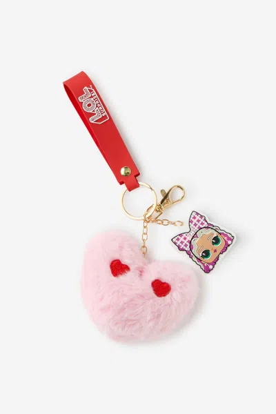 Cotton On L. O.l Surprise Kids Bag Charm In Pink