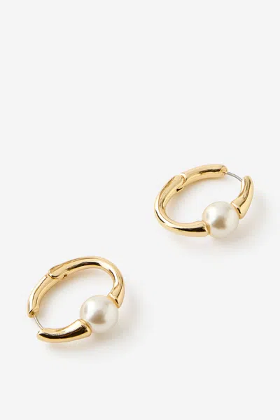 Cotton On Large Hoop Earring In Gold