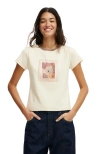 Cotton On Lcn Baby Graphic Tee In Wirlarra  Lemon Icing