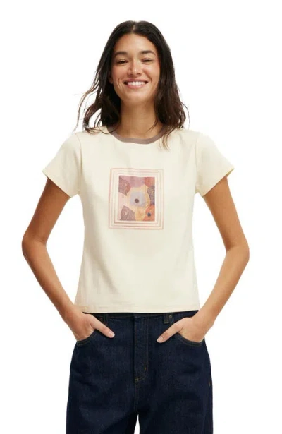 Cotton On Lcn Baby Graphic Tee In Wirlarra  Lemon Icing
