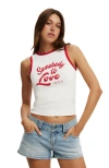 Cotton On Lcn Graphic Tank In Somebody To Love Queen