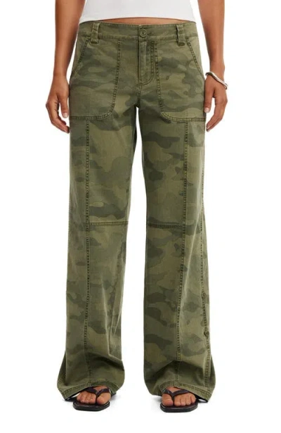 Cotton On Lexi Low Rise Utility Pant In Green