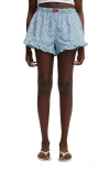 Cotton On Liberty Fabric Bloomer Short In Blue