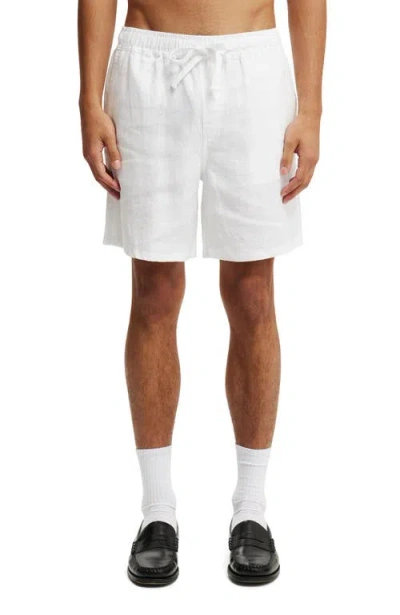 Cotton On Linen Easy Short In White