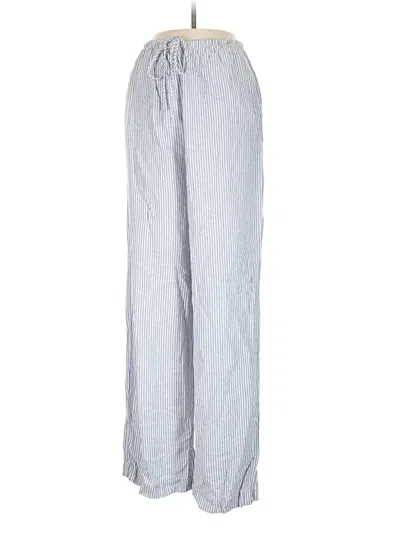 Pre-owned Cotton On Linen Pants In Blue