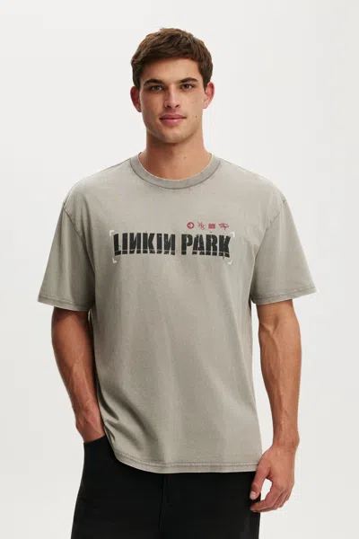 Cotton On Linkin Park Music Everyday Fit T-shirt In Gray