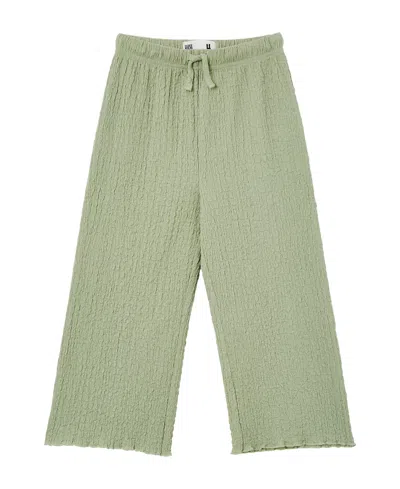 Cotton On Kids' Little Girls Hallie Pants In Smashed Avo