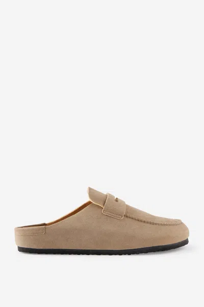 Cotton On Loafer Slide In Taupe