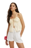 COTTON ON COTTON ON LOLA TIE UP CAMI