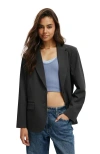Cotton On Lolita Blazer In Charcoal