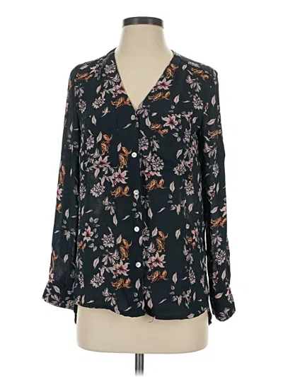 Pre-owned Cotton On Long Sleeve Blouse In Black