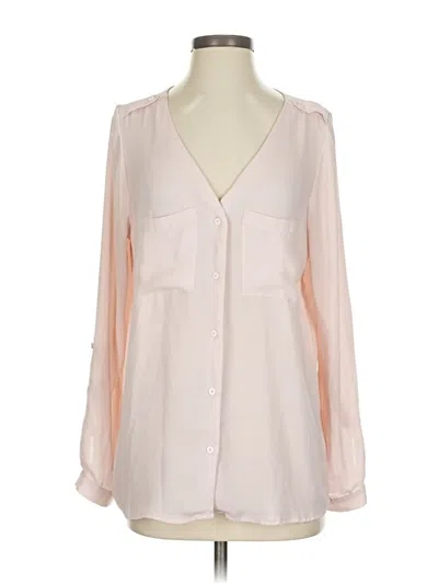 Pre-owned Cotton On Long Sleeve Blouse In Pink
