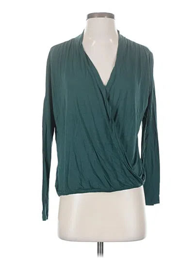 Pre-owned Cotton On Long Sleeve Blouse In Teal