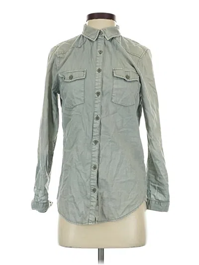 Pre-owned Cotton On Long Sleeve Button Down Shirt In Gray