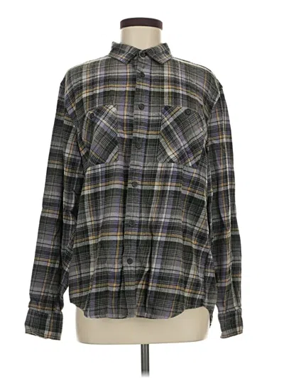 Pre-owned Cotton On Long Sleeve Button Down Shirt In Gray