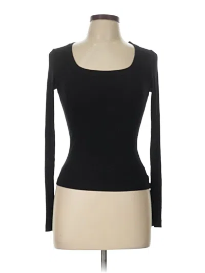 Pre-owned Cotton On Long Sleeve T-shirt In Black