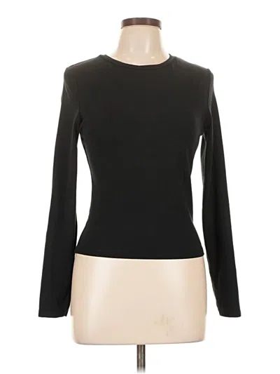 Pre-owned Cotton On Long Sleeve T-shirt In Black
