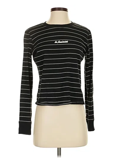 Pre-owned Cotton On Long Sleeve T-shirt In Black
