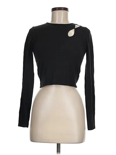 Pre-owned Cotton On Long Sleeve T-shirt In Black