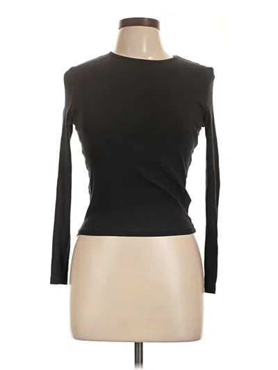 Pre-owned Cotton On Long Sleeve T-shirt In Black