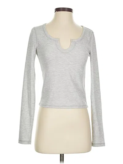 Pre-owned Cotton On Long Sleeve T-shirt In Gray