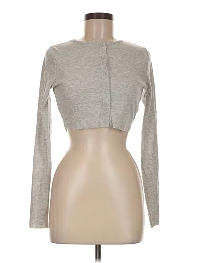 Pre-owned Cotton On Long Sleeve T-shirt In Gray