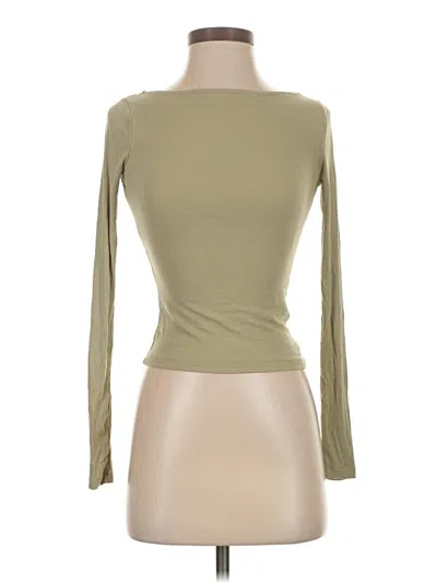 Pre-owned Cotton On Long Sleeve T-shirt In Green