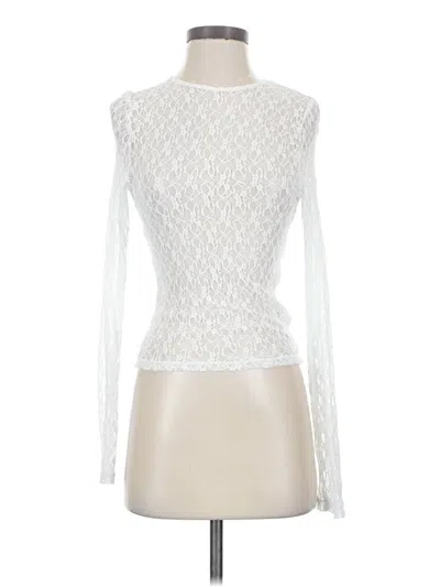 Pre-owned Cotton On Long Sleeve T-shirt In Ivory