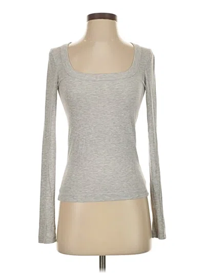 Pre-owned Cotton On Long Sleeve T-shirt In Silver