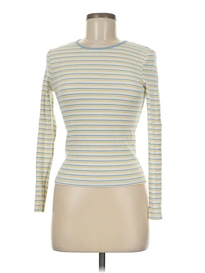 Pre-owned Cotton On Long Sleeve T-shirt In White