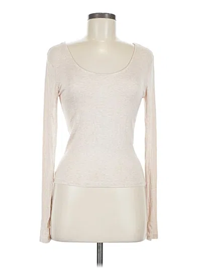 Pre-owned Cotton On Long Sleeve T-shirt In White
