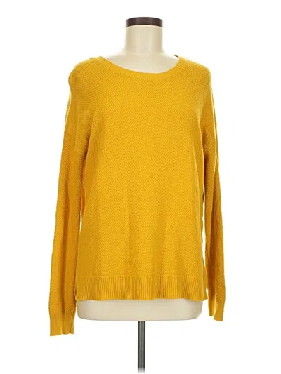 Pre-owned Cotton On Long Sleeve T-shirt In Yellow