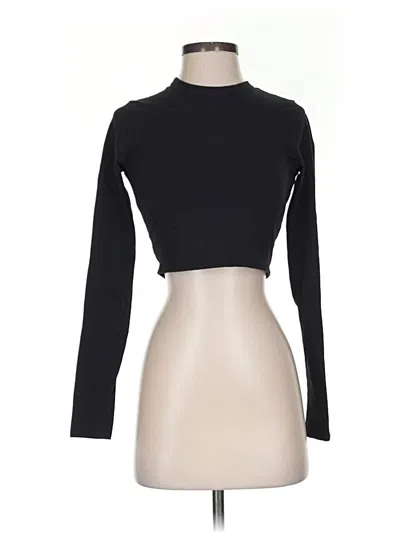 Pre-owned Cotton On Long Sleeve Turtleneck In Black