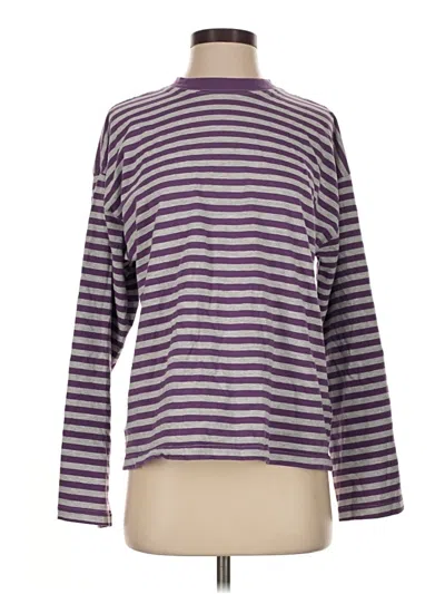 Pre-owned Cotton On Long Sleeve Turtleneck In Purple