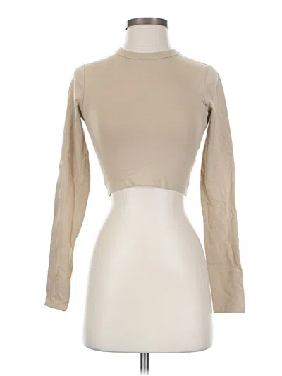Pre-owned Cotton On Long Sleeve Turtleneck In Tan