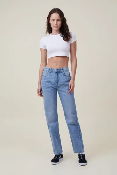 Cotton On Long Straight Jean In Blue