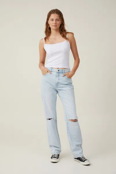 Cotton On Long Straight Jean In Blue