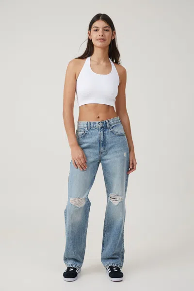 Cotton On Loose Straight Jean In Blue