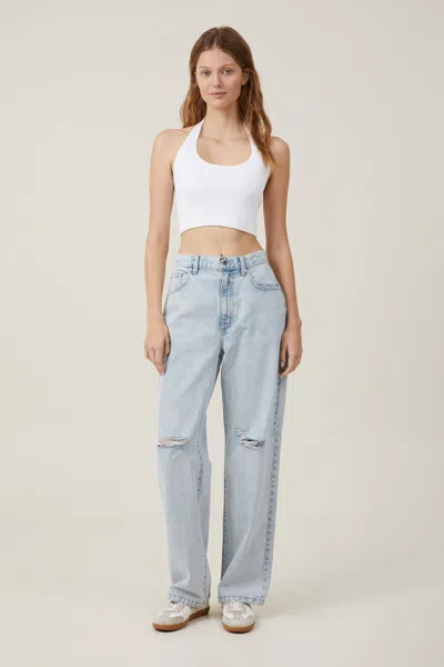 Cotton On Loose Straight Jean In Blue