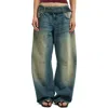 Cotton On Curvy Barrel Jean In Blue