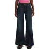 Cotton On Low Relaxed Flare Jean In Blue