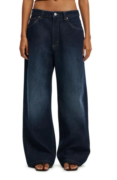 Cotton On Low Super Baggy Jean In Blue